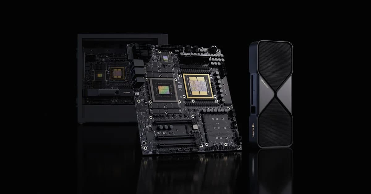NVIDIA DGX Station و برد مبتنی بر Grace Blackwell Ultra