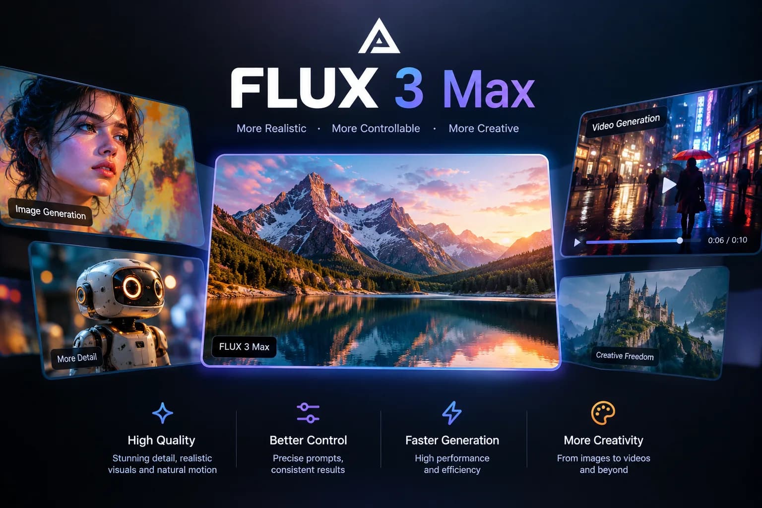 قابلیتهای مدل هوش مصنوعی FLUX 3 Max در تولید ویدئو